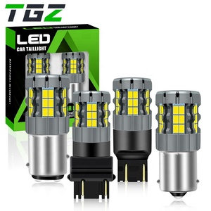 TGZ Canbus Car Indicator Led Built-in Light Plate Bulbs Dynamic Turn Signal 23w BAU15S/<strong>PY21W</strong> BAY15D/P21 T20 T25 - Product Image 1