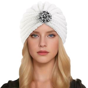 High Quality Acrylic Winter Warm Beanie <b>Hat</b> Women Jewelry Style Stretchy Breathable Travel Outdoor Daily Use Custom Color Common - Product Image 4