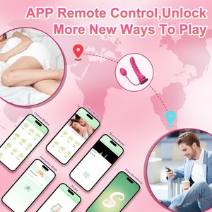 Vibrador con Correa, Juguetes Sexuales para Mujeres, Control por Aplicación, Estimulación del Punto G y del Clítoris, para Mujeres, Parejas y Lesbianas - Product Image 6
