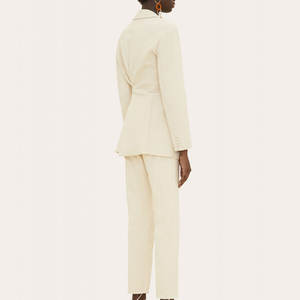 Venta caliente Lady Virgin Wool blazer Couture Gabardine Suit Jacket - Product Image 3