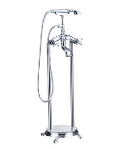 Petite <span class=keywords><strong>baignoire</strong></span> ovale en acrylique, avec mosaïque surround italien, autoportante, pour salle de bain - Product Image 5