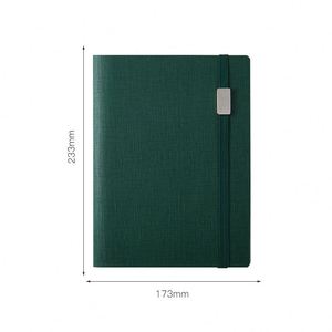 AI-MICH <b>Journal</b> A5 Loose Leaf PU Leather & Paper Small 6 Ring Binder Refillable Portable Business Notebook - Product Image 3