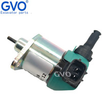 GVO 17208-60016, 17208-60010 : interrupteur d'arrêt du moteur pour excavatrices Kubota D1005, D1105, D905, V1505 (vanne solénoïde d'arrêt).
