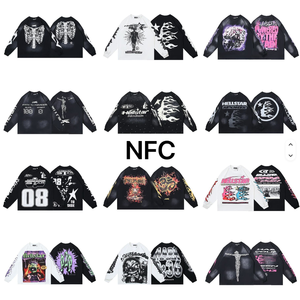 พร้อมส่งเสื้อฮู้ดดี้คุณภาพสูง Hell Men Stars รุ่น 1.1 พร้อมแท็ก NFC สแกนได้ ของแท้จากดีไซเนอร์ Streetwear - Product Image 3