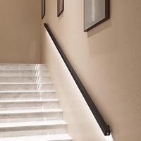Rampe d'escalier en acier inoxydable personnalisée à faible MOQ avec éclairage LED intégré et projecteur pour balustrade