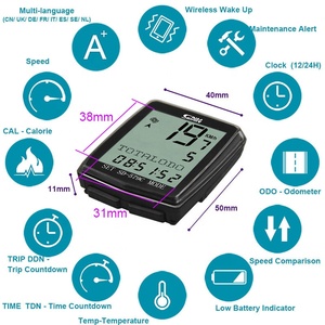 Mode tampilan panorama kualitas tinggi lampu latar pintar komputer sepeda nirkabel - Product Image 6