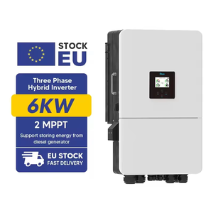 เครื่องแปลงสัญญาณพลังงานแสงอาทิตย์อินเวอร์เตอร์ไฮบริดมี3เฟส12kW SUN-12K-SG05LP3-EU อินเวอร์เตอร์400V เอาต์พุต60Hz IP65เปิด/ปิด - Product Image 1