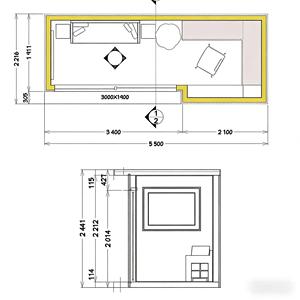 Casa Contenedor Prefabricada <span class=keywords><strong>de</strong></span> Lujo, Casa Móvil Moderna, Estudio Modular para <span class=keywords><strong>Jardín</strong></span>, Mini Casa Portátil para Airbnb/Villa/Oficina/Cafetería - Product Image 4