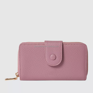 <span class=keywords><strong>Portafoglio</strong></span> Lungo da <span class=keywords><strong>Donna</strong></span> in Pelle PU <span class=keywords><strong>con</strong></span> Chiusura Zip-Around Personalizzata, Protezione RFID, Scomparti Multipli per Carte e Banconote - Product Image 5