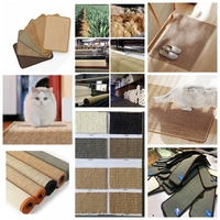 Tissu de tapis en sisal 4M, grand rouleau pour tapis à gratter pour chat en sisal