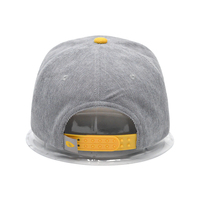 Gorra de béisbol de dos tonos unisex ajustable de pana de algodón personalizada al por mayor para hombres jóvenes
