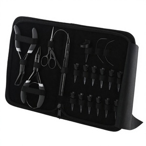 Venta al por mayor MicroLink Beads Crimping and Remover Plier Hair Pulling Hook Tool también Parting Finger and Mini Scissor Tool Kit - Product Image 1