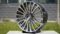 Nouvelle jante en alliage d'aluminium forgée deux pièces, style luxe, multi-rayons, polie, design professionnel et personnalisé pour BYD Shark