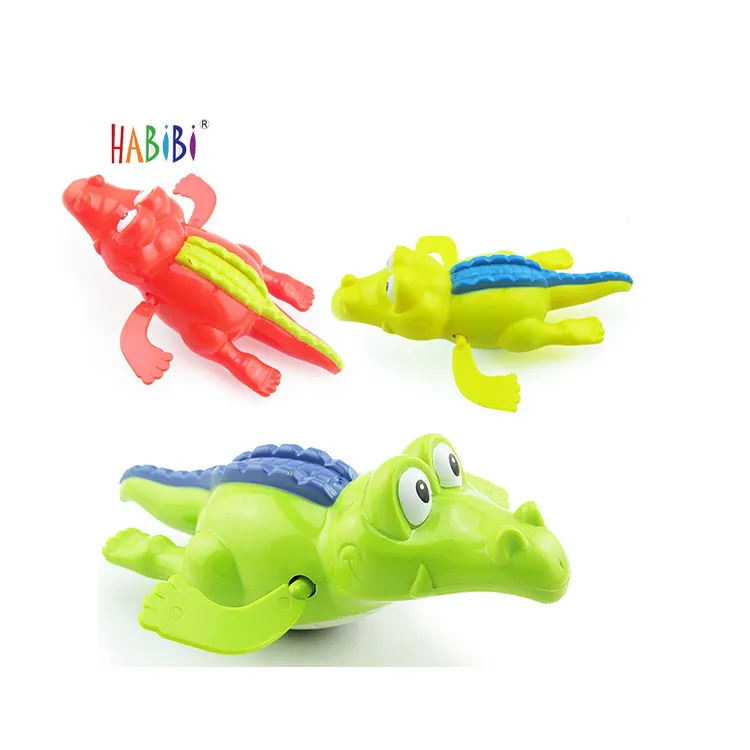 प्लास्टिक के लिए घड़ी की कल खिलौने स्पिन हवा अप खिलौने स्नान हवा अप घड़ी की कल स्नान खिलौना शार्क