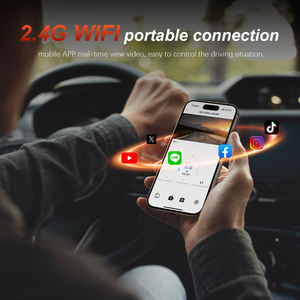 AKEEYO Dash Camera Dvr 2160p Wifi Dvr per la registrazione del veicolo 4k singolo Hd <span class=keywords><strong>auto</strong></span> scatola nera con sensore Gps G - Product Image 2