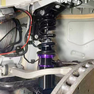 JPLUS Nouveauté 2017 - Amortisseurs et suspension filetée dédiés à l'Audi R8 avec garantie d'un an, ajustement universel, acier noir - Product Image 1