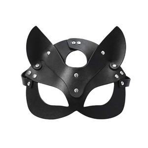 Jouets sexuels pour le commerce extérieur, produits SM, masques de fête, masques érotiques en cuir, jouets sexuels BDSM en gros - Product Image 1