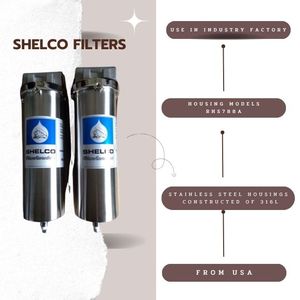 Shelco 316สเตนเลส10นิ้วแบบตลับไส้กรองเดี่ยวพร้อม RHS788A แกนปั๊มสำหรับรถยนต์ - Product Image 5