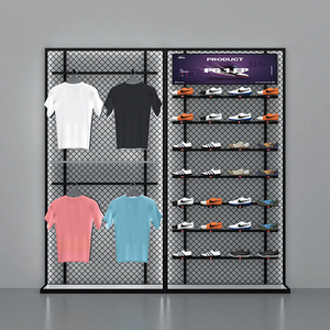 Perakende mağaza için kaliteli ayakkabı sergileme rafı basketbol ayakkabısı mağaza rafı spor ayakkabı vitrin özelleştirilmiş - Product Image 4