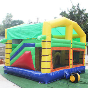 Château gonflable à rebond d'eau pour enfants, thème <span class=keywords><strong>du</strong></span> <span class=keywords><strong>monde</strong></span> de la Jungle, nouvelle collection - Product Image 4