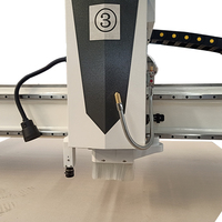 Routeur CNC haute vitesse avec caméra CCD, machine de fraisage à positionnement automatique pour découpe de contours