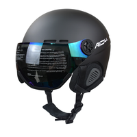 Casque de ski avec masque S M L XL XXL Casque de snowboard avec visière CE En1077 Casque de snowboard personnalisable pour adultes et enfants