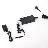 Batterie factice EN-EL15 et kit adaptateur secteur EU/US/UK avec gaine en PVC pour appareil photo