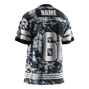 เสื้อฟุตบอลอเมริกันแบบแห้งเร็ว ลดราคาพิเศษ แฟชั่นคลับ  ชุดยูนิฟอร์มอเมริกันฟุตบอล  เสื้อซับลิเมชั่นปากีสถาน - Product Image 2