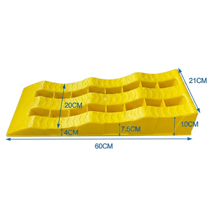 Custom 3-Stage RV Leveling <b>Blocks</b> Ramps for RV Camper Three Stage Wheel Stabilizer Uneven Ground Ramp Factory - Product Image 3