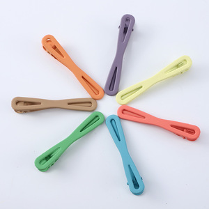 Korean Style Macaron Color Seamless Duckbill Hair Clips 12 Cm For Women Daily Use - Product Image 4