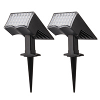 Lámpara LED Solar de Alta Luminosidad para Exteriores, Impermeable, para Jardín, Villa, Árbol, Césped, Foco Solar LED de Pared