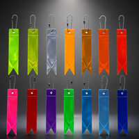 Marqueurs de sentier pour la chasse et la survie, réflecteurs PVC haute visibilité, étiquettes réfléchissantes pour arbres, clips de fixation, randonnée, camping