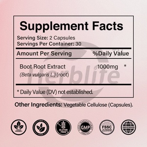 Oem ODM Hot Bán củ cải đường tự nhiên bổ sung củ cải đỏ chiết xuất từ rễ viên nang - Product Image 3