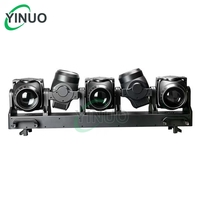 Yinuo Cabeza Móvil LED Profesional 5PCS 120W RGBW Control DMX512 IP33 20000 Lúmenes Beam Wash Strobe Tornado para Club Discoteca Bar