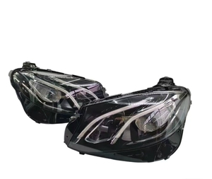 Phares avant et feux de jour LED Mercedes-Benz C200 12V 6000K avec clignotants, garantie de 2 ans, 8000 lumens - Product Image 3