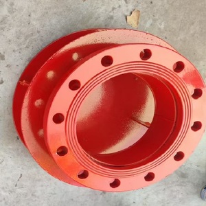 Prévention d'ondes de choc pour la lutte contre les incendies, à bride, en acier au carbone YQFX4 16, grande taille, revêtement poudré, durable, type pipeline - Product Image 1