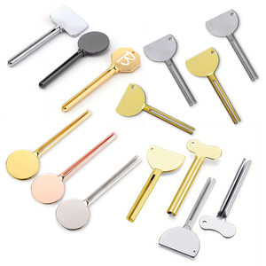 Customize Logo Metal <b>Rolling</b> Cream Bathroom Set Accessories Aluminum Tube Key Toothpaste Squeezer Dispenser - Product Image 6
