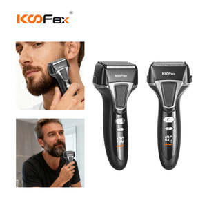 Rasoio Elettrico da Uomo KooFex KF-7613 OEM con Placcatura Multi-Foglio in Nichel, Lavabile, IPX6, Ricarica Super Veloce in 90 Minuti, 2 Velocità, 8000 Giri/Min - Product Image 4