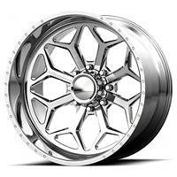 Jantes forgées personnalisées SL 22X12 24X12 26x16 28x16 30x16 6X139.7 8X165.1 8X170 8X180 à déport profond polies pour Ford F150 RAM1500