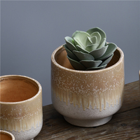 Moules à pots de fleurs en céramique et porcelaine au design original pour la décoration extérieure du jardin – Pots minimalistes durables pour plantes
