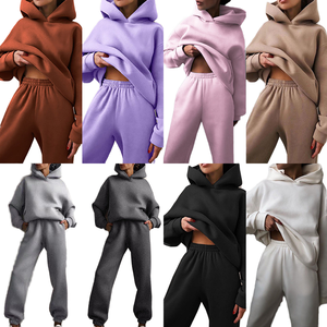 <span class=keywords><strong>2025</strong></span> Cho Phụ Nữ Mới Của Cross-Biên Giới Mùa Đông Đan Rắn Màu Sắc Giản Dị Hàng Ngày Mặc Thân Thiện Với Môi Hai-Mảnh Quần Short Bộ - Product Image 1