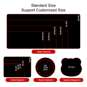 Tappetino per Mouse con bordo Anti-mischia stampato XXL con stampa personalizzata 1 pezzo Extra-Large tappetino per Mouse da gioco in gomma con Design <span class=keywords><strong>personalizzato</strong></span> - Product Image 3
