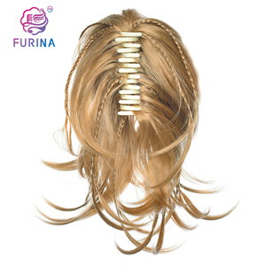 Ultime Irregolare Artiglio Coda di Cavallo Flessibile Pezzi di Capelli Sintetici Coda di Cavallo di Estensione Dei Capelli di Vendita Caldo di Disegno per La Bella Ragazza - Product Image 5