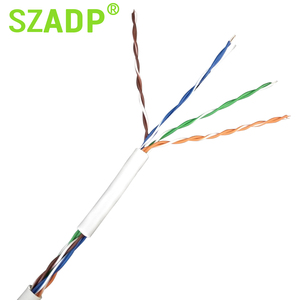 Alimentation directe d'usine 305m réseau Lan extérieur stable <span class=keywords><strong>rapide</strong></span> UTP FTP SFTP Cat5 câble CAT5E avec câble d'alimentation - Product Image 6