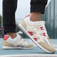 Nouvelles Chaussures en Maille Respirantes Légères Antidérapantes à Lacets Style Coréen Été 2026 pour Hommes et Femmes Polyvalentes