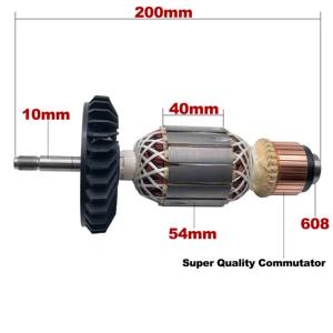Remplacement d'ancre de Rotor d'armature AC220V-240V pour <span class=keywords><strong>meuleuse</strong></span> d'angle <span class=keywords><strong>BOSCH</strong></span> GWS22-180 GWS22-230 - Product Image 2