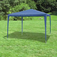 Fabricant de tentes de salon professionnel à vendre Tente de gazebo pliante popup Tente de chapiteau à installation facile 3 M X 3 m Blanc Rose