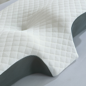 Oreiller ergonomique personnalisé avec logo, soutien cervical, oreiller orthopédique pour dormir, respirant, nouveau design, en mousse à mémoire de forme - Product Image 5