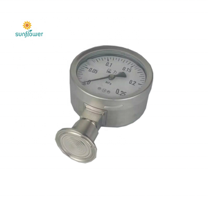 भारी शुल्क के लिए उच्च Guoality हाइड्रोलिक और PneumatGlycerine भरा baynet के साथ सभी स्टेनलेस प्रकरण bezel नीचे माउंट लेजर वेल्डिंग - Product Image 4