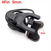 Câble de charge universel pour montre 25CM, câble de charge USB 2 broches 3mm, clip, chargeur de bracelet intelligent, fil de charge 2/3 broches pour TW64 TW68